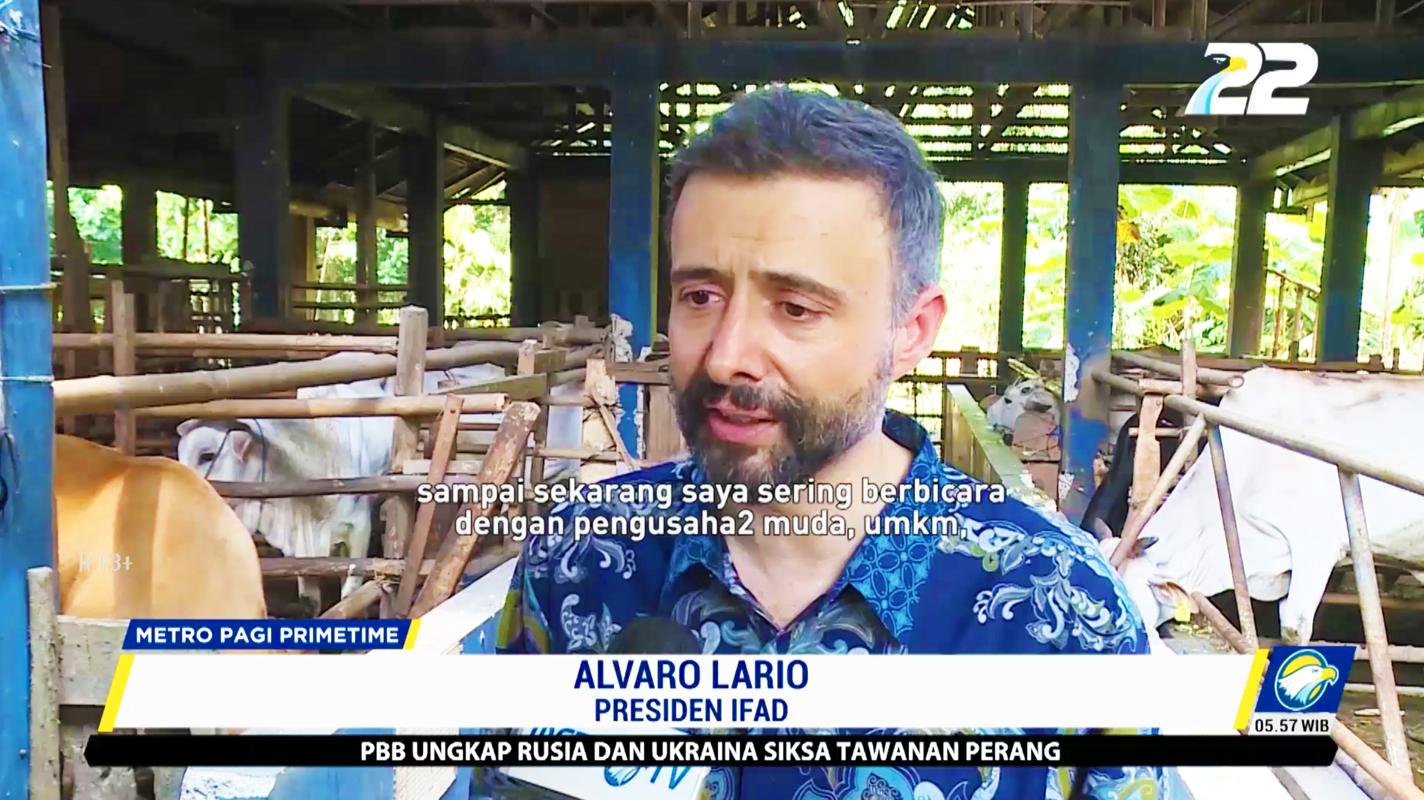 News, Presiden IFAD Dukung Program Kewirausahaan dan Pertanian Generasi Muda, IFAD,Regenerasi Petani,Indonesia