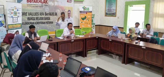 News, DI 2023, KEMENTAN BERSIAP KEMBALI REGENERASI PETANI DI KALIMANTAN SELATAN , Kementrian Pertanian,BPPSDMP,SMKPPN Banjarbaru,Program YESS