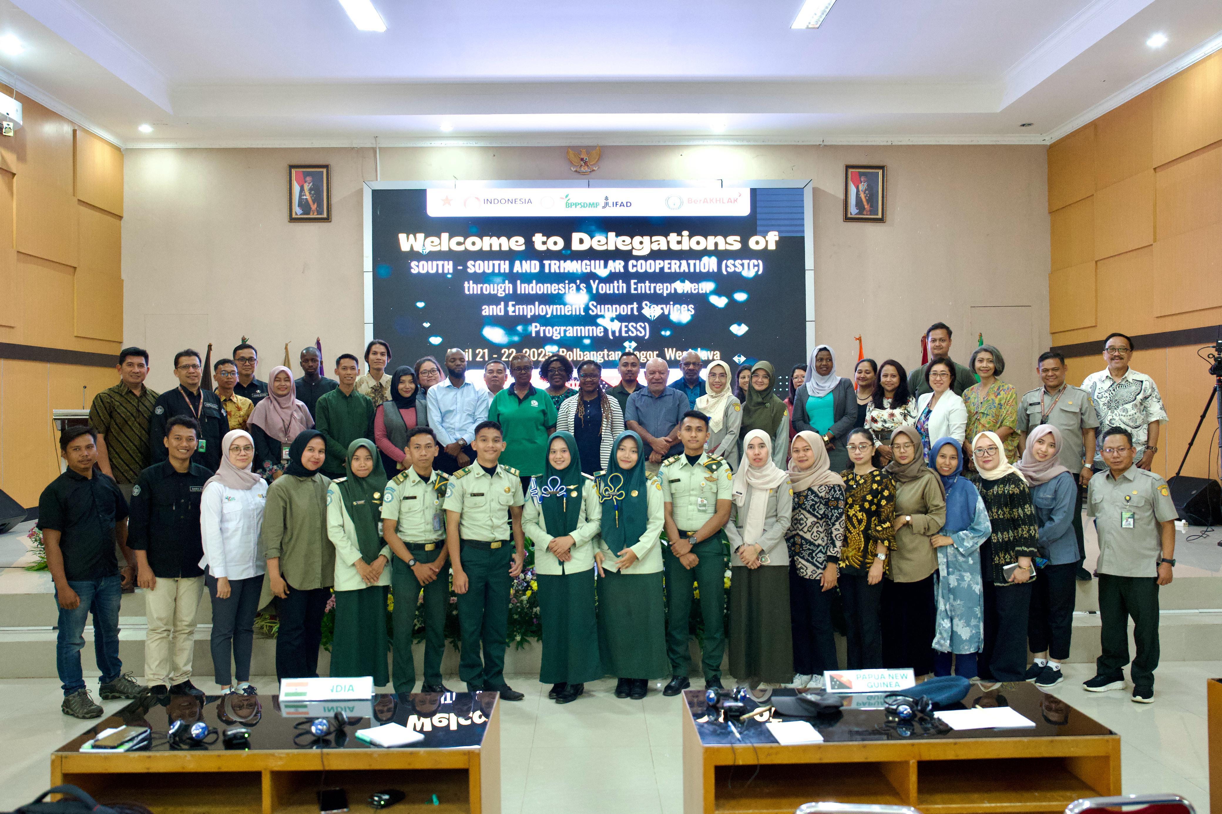 Galeri - Foto, Program YESS Menjadi Percontohan dalam Forum Internasional South-South and Triangular Cooperation (SSTC) 2025, Program YESS,petani muda