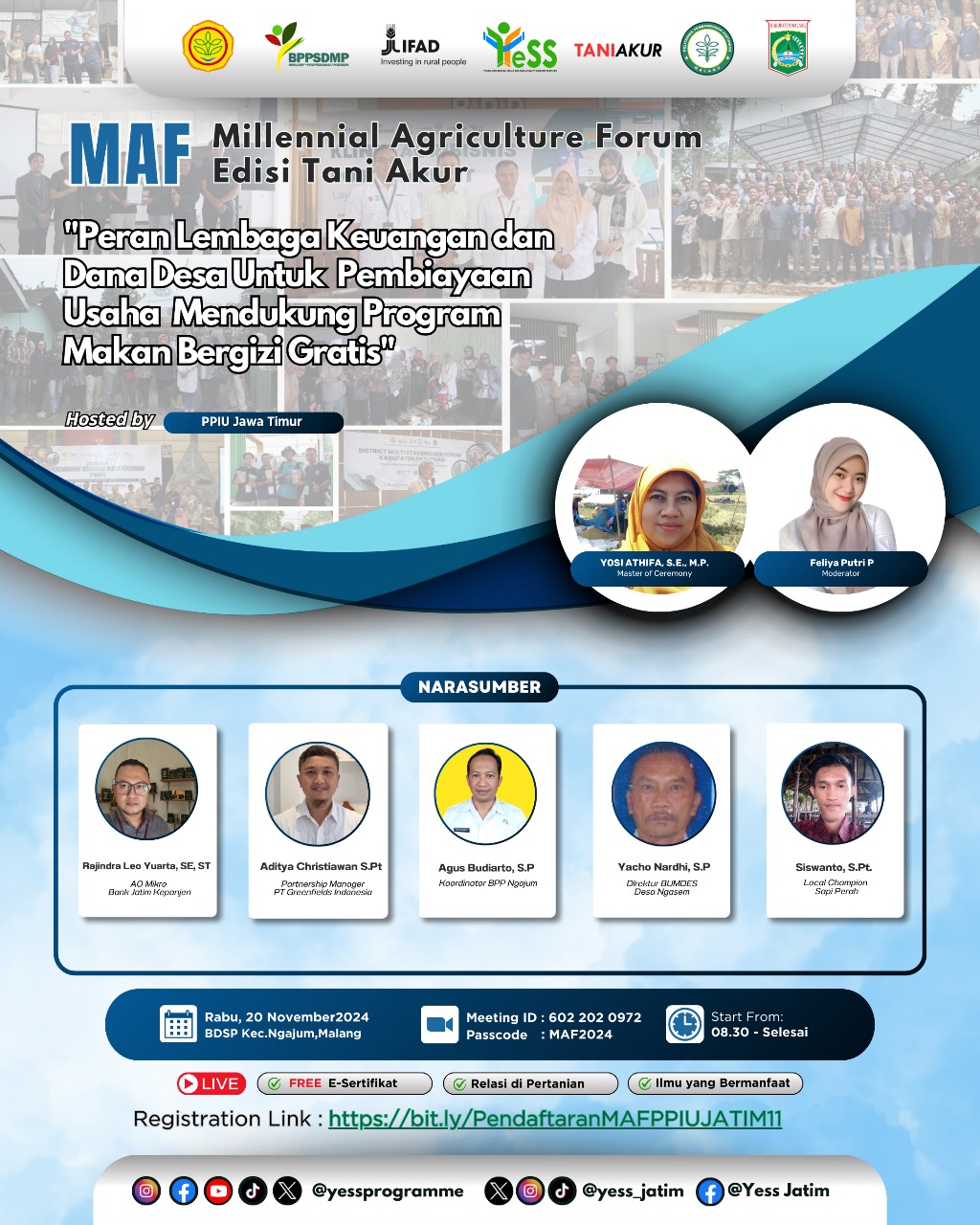 Galeri - Infografis, MAF TANI AKUR JAWA TIMUR, MAF