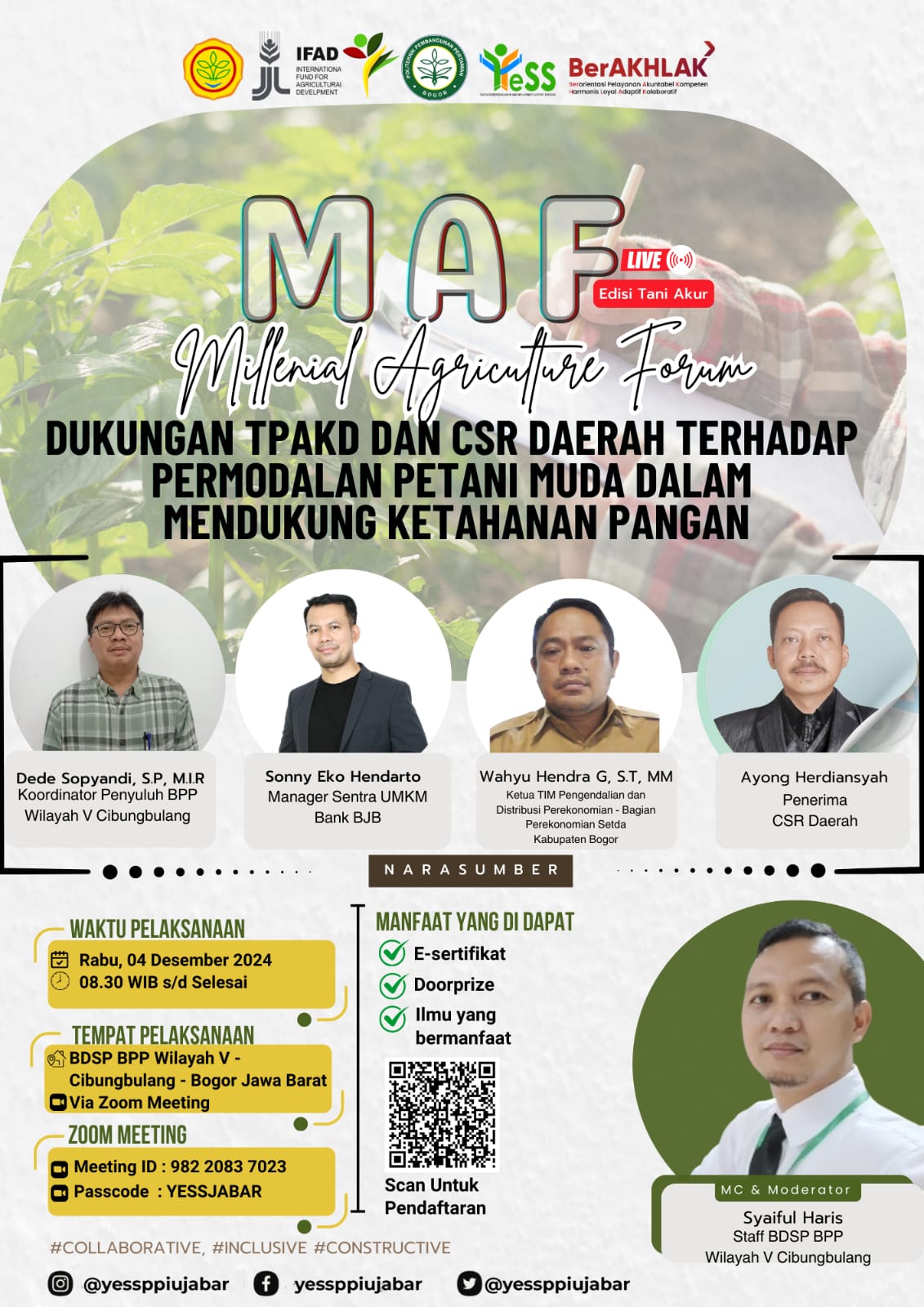 Galeri - Infografis, MAF Tani Akur - Bogor, MAF,Tani Akur