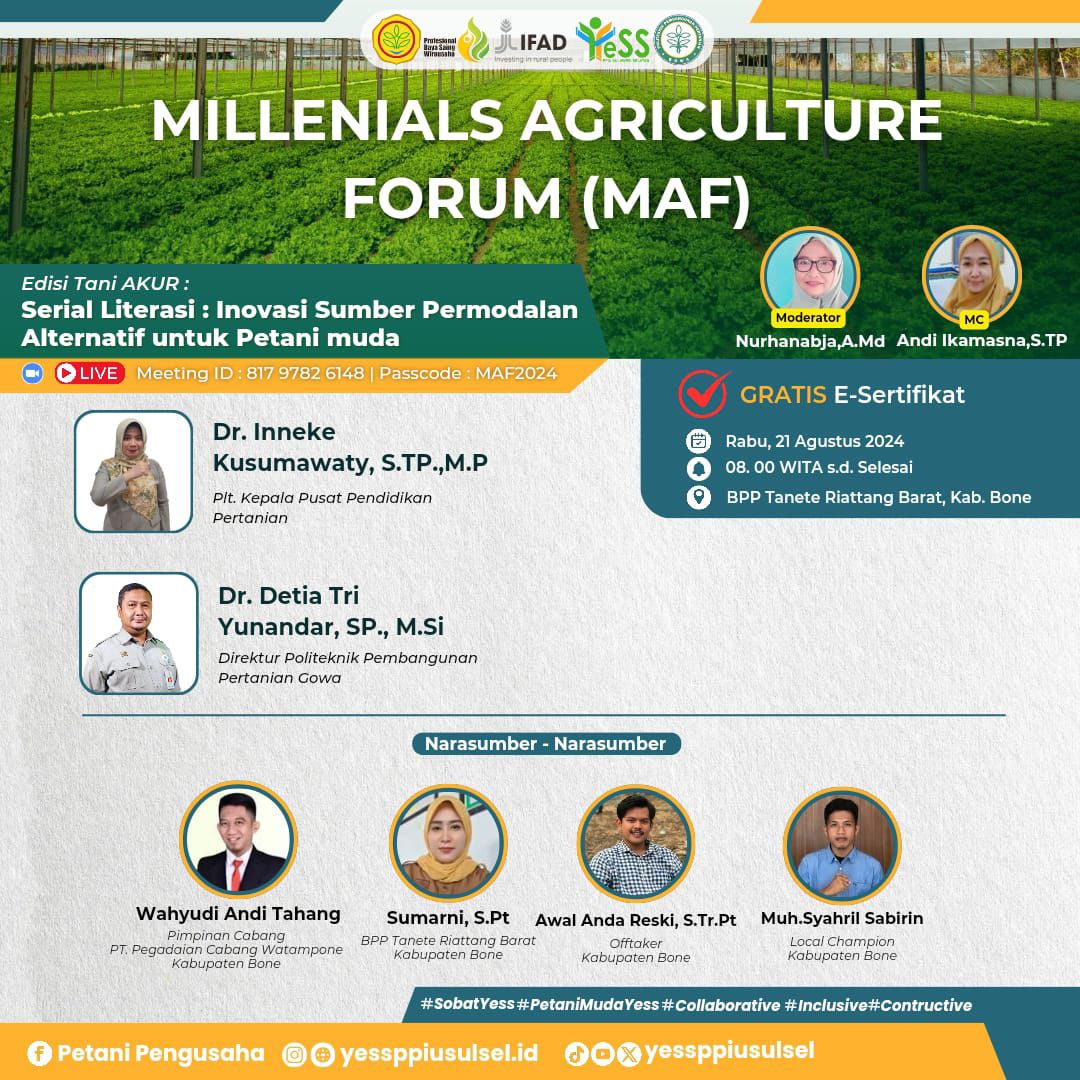 Galeri - Infografis, MAF Tani Akur Kab Bone, MAF,Tani Akur