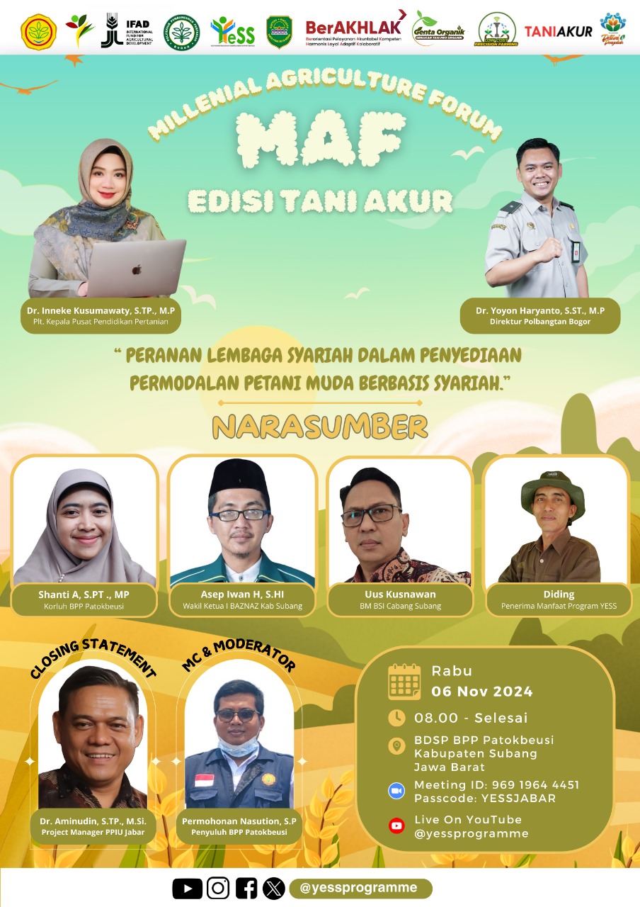 Galeri - Infografis, MAF Tani Akur Jawa Barat, MAF,Tani Akur