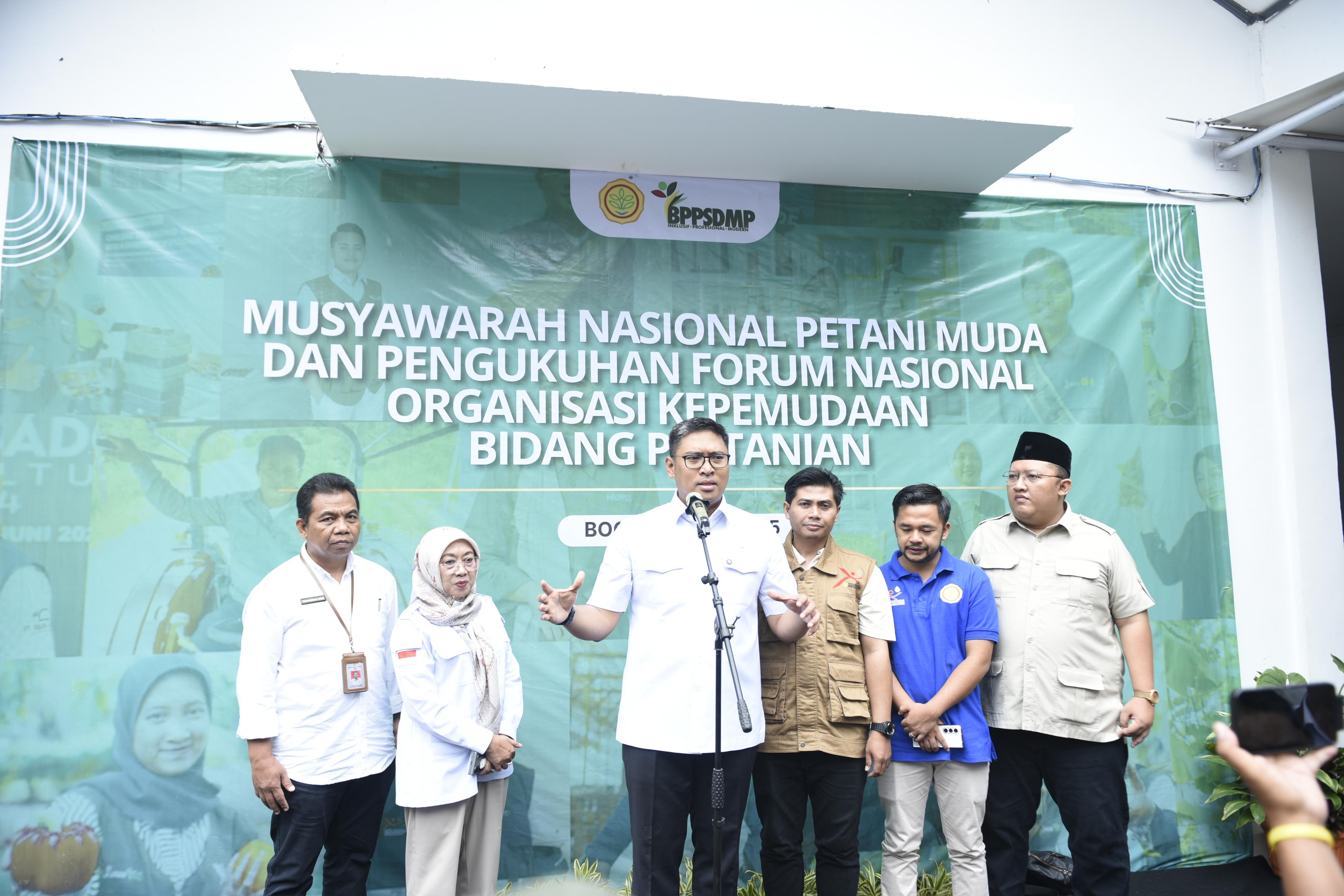 News, Majukan Pertanian Indonesia, Wamentan Sudaryono Minta Organisasi Pertanian Pemuda Terus “Mepet” Dirinya, BPPSDMP,Program YESS