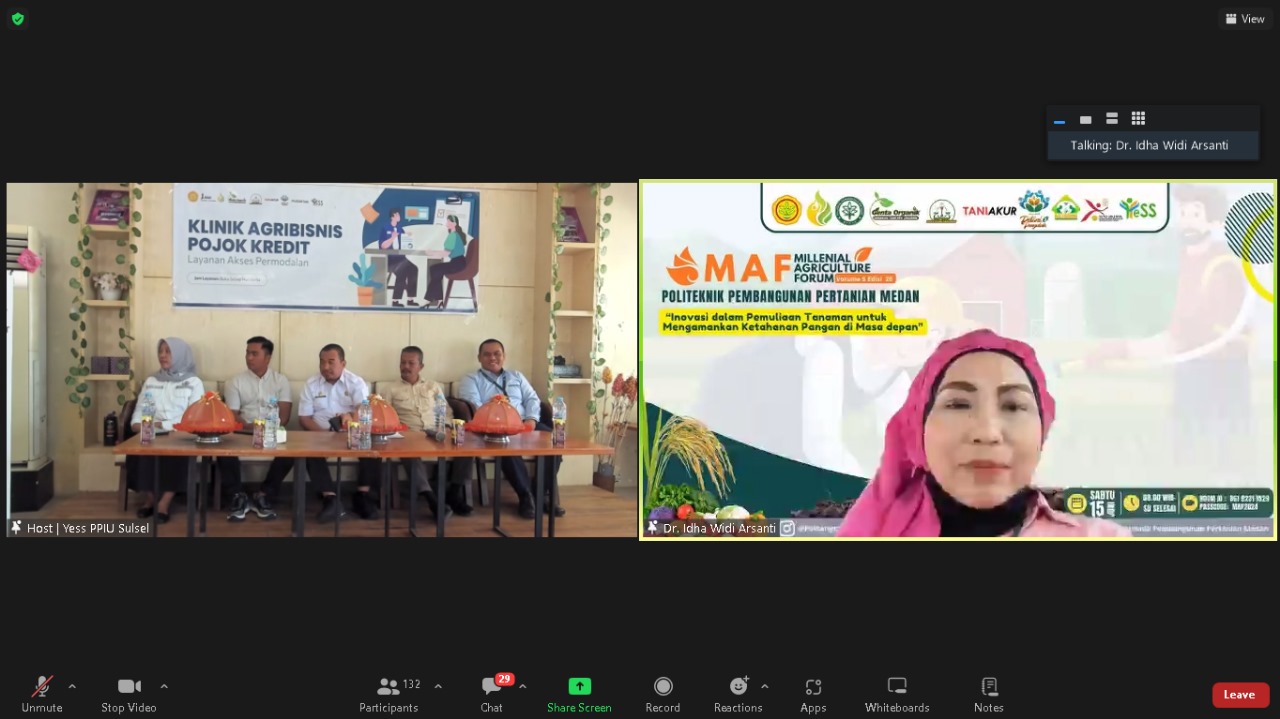 News, Kementan Dorong Penumbuhan Wirausaha Tani Bantaeng Dengan Kemudahan Akses Permodalan, Program YESS,Kredit Usaha Rakyat,MAF,TPAKAD