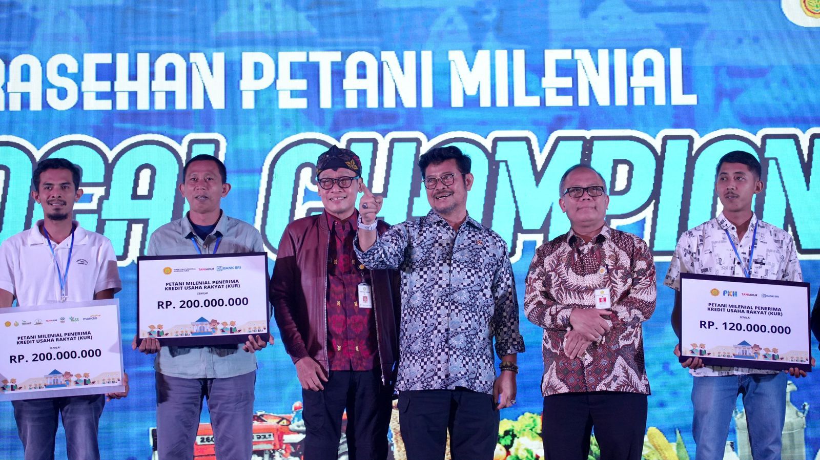News, Di Malam Puncak Sarasehan Petani Milenial, Mentan: Kolaborasi Jadi Kunci Bisnis Pertanian, Kementrian Pertanian,YESS BPPSDMP,Polbangtan Bogor