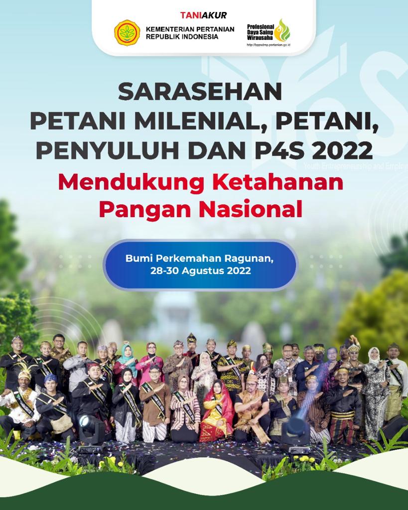 Galeri - Foto, Sarasehan Petani Milenial, Petani, Penyuluh, dan P4S Tahun 2022, Petani milenial,Sarasehan Petani Milenial