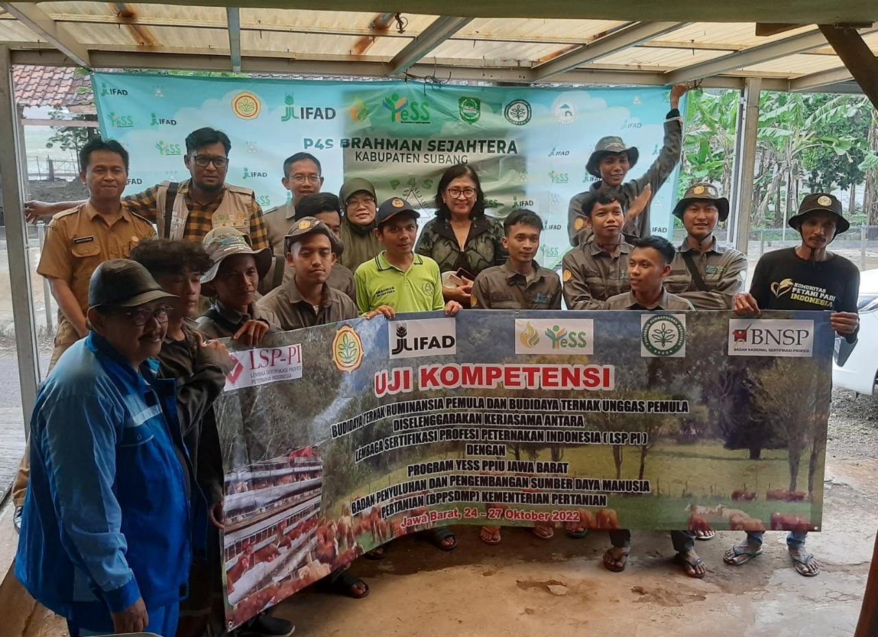 News, Cetak Petani Millenial Unggul, Kementan Bekali  Sertifikat  Kompetensi, Polbangtan Bogor,PPIU JABAR,kementerian pertanian,IPAD,Program YESS