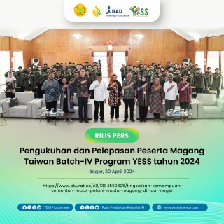 Galeri - Foto, Pelepasan Magang Taiwan - Foto 1, Sobat YESS,petani muda yess,YESS Programme,KementerianPertanian