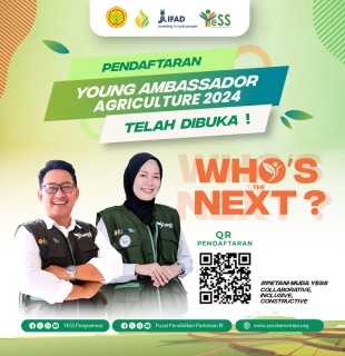 News, Pendaftaran Young Ambassador Agriculture 2024 dibuka, Ini Persyaratannya!, youngambassador,Program YESS,youngambassadoragriculturekementan,sobatyess,petanimudaYESS