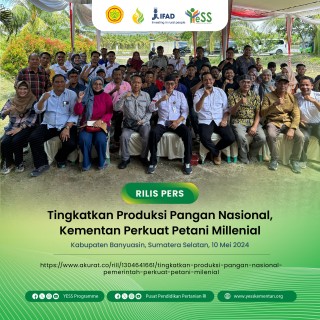 Galeri - Foto, Petani Milenial Sumsel - Foto 1, Sobat YESS,petani muda yess,YESS Programme,KementerianPertanian