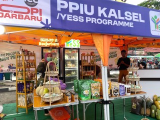 News, Petani Muda Kalsel Bersinergi dengan Kementan, Pamerkan Produk di Murdjani Festival, #KementerianPertanian #ProgramYESSKalsel #PPIUKalsel #SMKPPNBanjarbaru