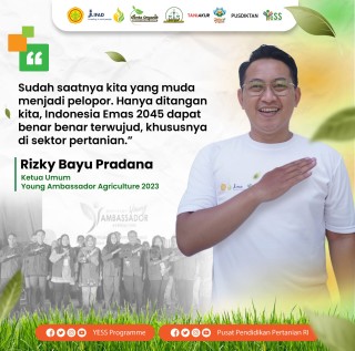 Galeri - Infografis, Ketua Umum Young Ambassador Agriculture 2023, Young Ambassador 2023,Program YESS
